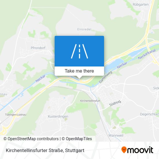 Kirchentellinsfurter Straße map
