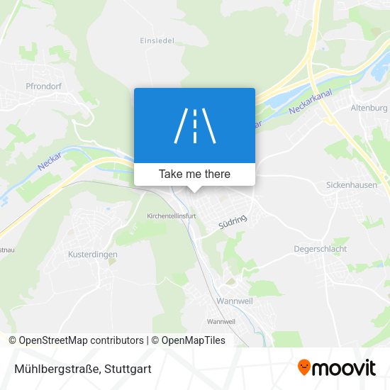Mühlbergstraße map
