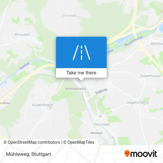 Карта Mühleweg