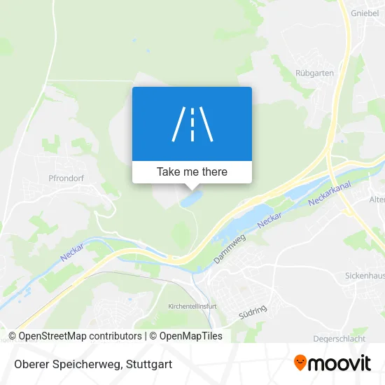 Карта Oberer Speicherweg