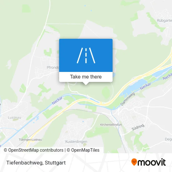 Карта Tiefenbachweg
