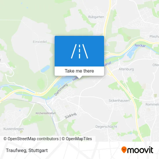Карта Traufweg