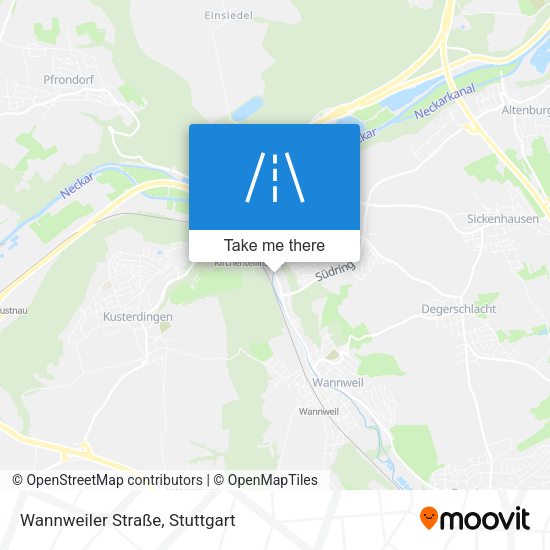 Wannweiler Straße map