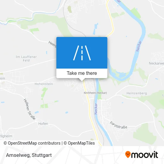 Карта Amselweg