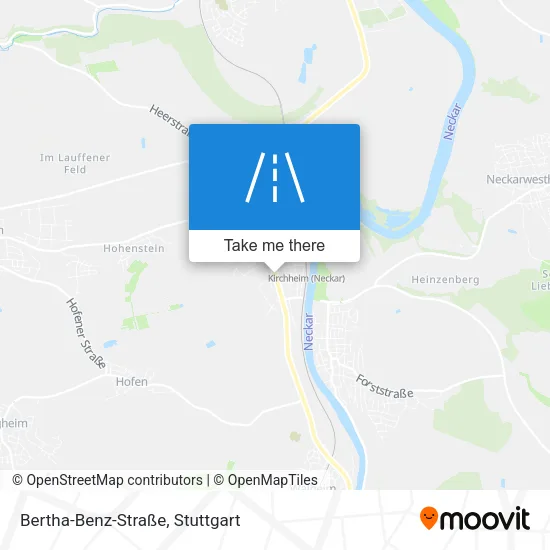 Карта Bertha-Benz-Straße