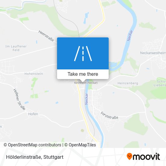 Hölderlinstraße map