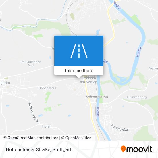Hohensteiner Straße map