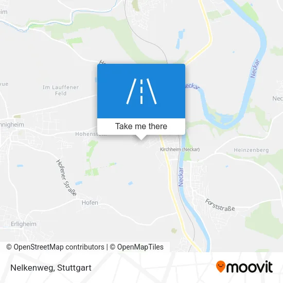Карта Nelkenweg