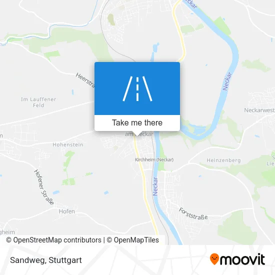Карта Sandweg