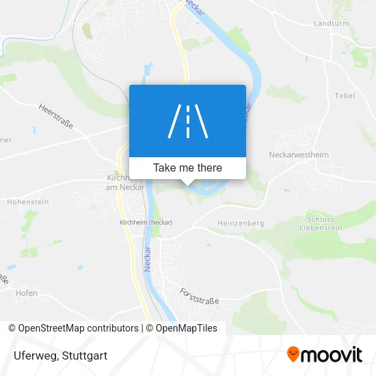 Карта Uferweg