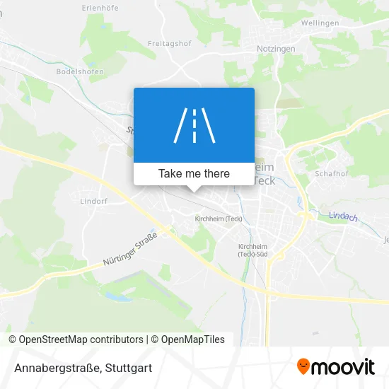 Карта Annabergstraße