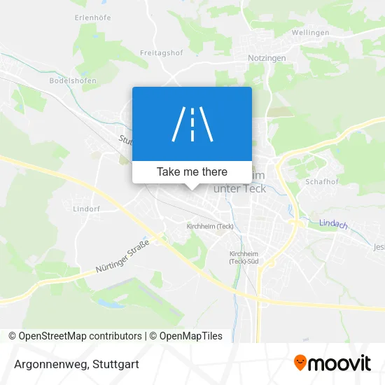 Карта Argonnenweg