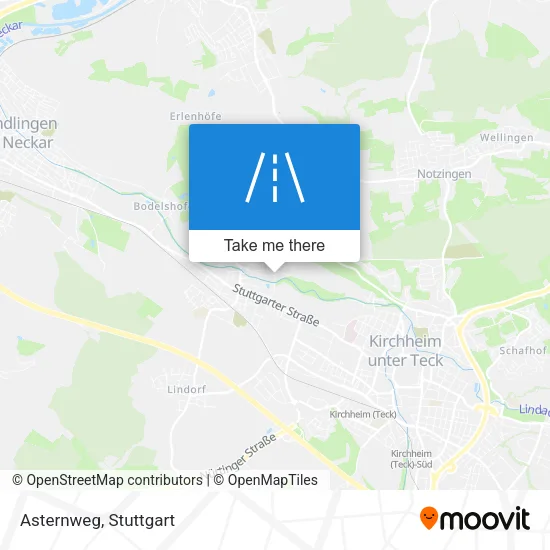 Карта Asternweg