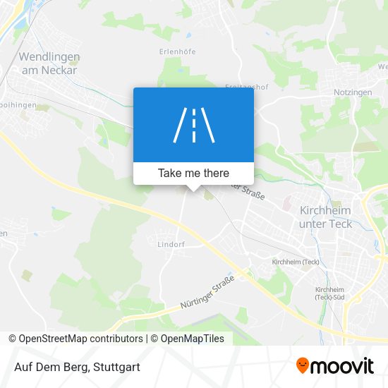 Карта Auf Dem Berg