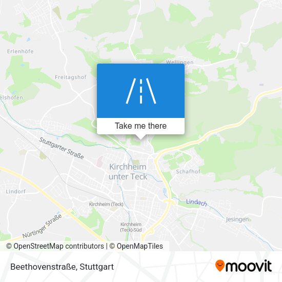 Beethovenstraße map
