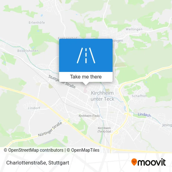 Карта Charlottenstraße