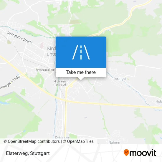 Карта Elsterweg