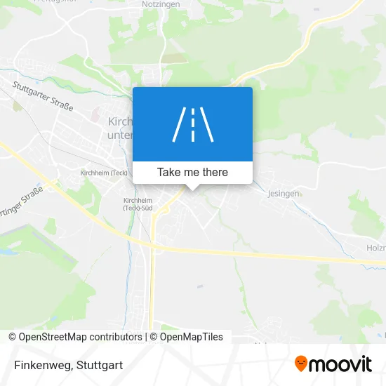 Карта Finkenweg