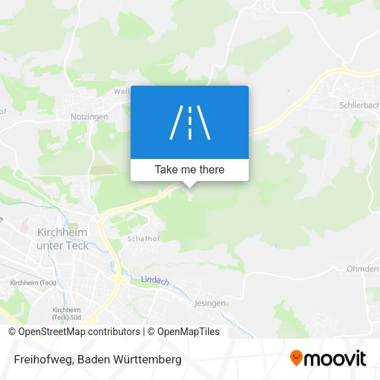 Карта Freihofweg