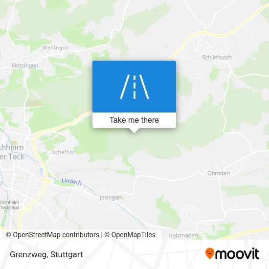 Grenzweg map