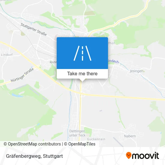 Gräfenbergweg map