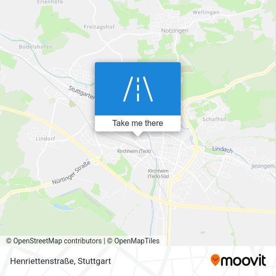 Henriettenstraße map