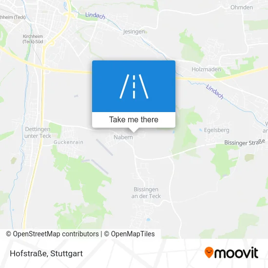 Карта Hofstraße