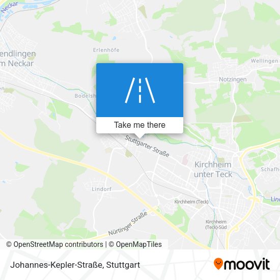 Johannes-Kepler-Straße map