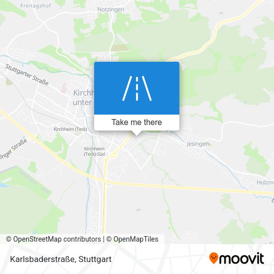 Karlsbaderstraße map