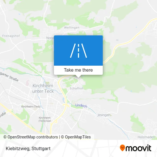 Карта Kiebitzweg