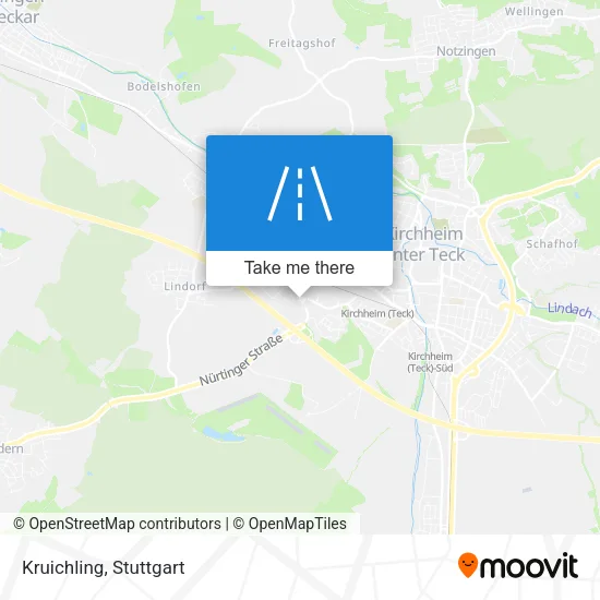 Карта Kruichling