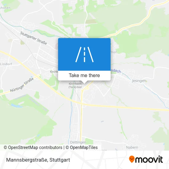 Mannsbergstraße map