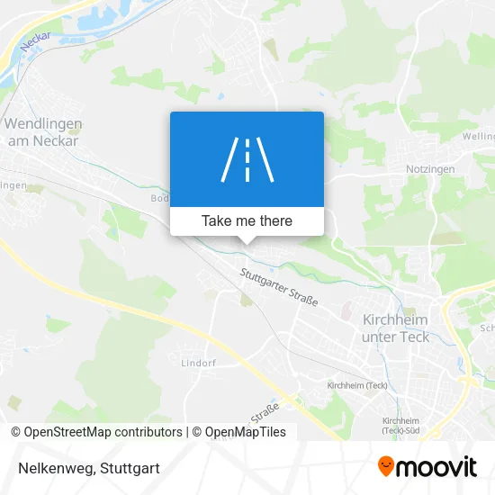 Карта Nelkenweg