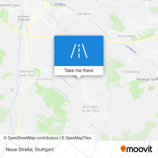 Карта Neue Straße