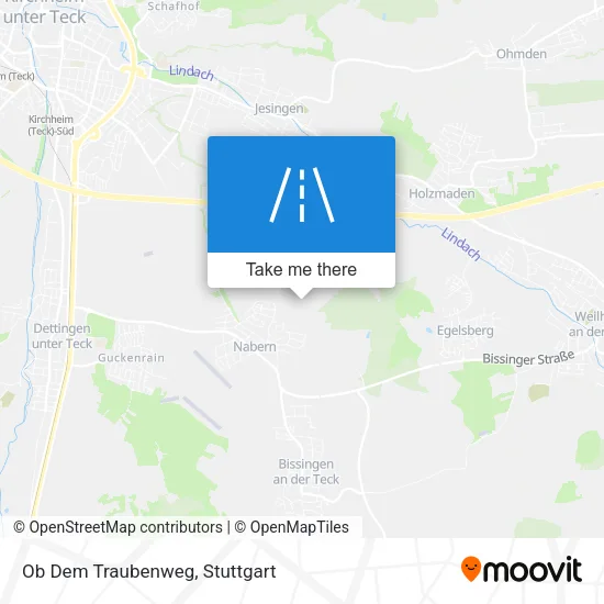 Карта Ob Dem Traubenweg