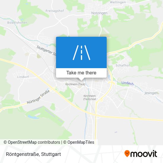 Röntgenstraße map