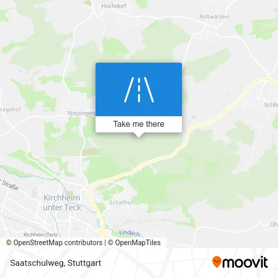 Карта Saatschulweg