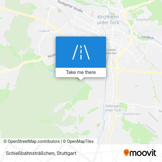 Schießbahnsträßchen map