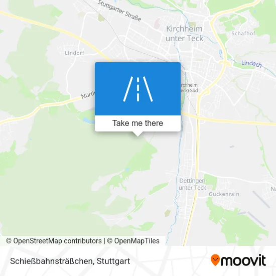 Карта Schießbahnsträßchen