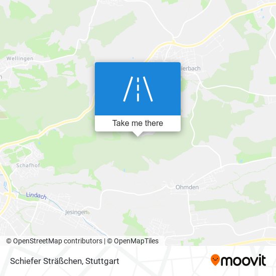 Schiefer Sträßchen map