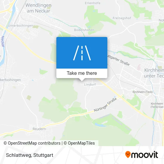 Карта Schlattweg
