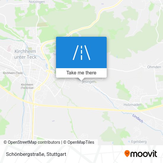 Schönbergstraße map