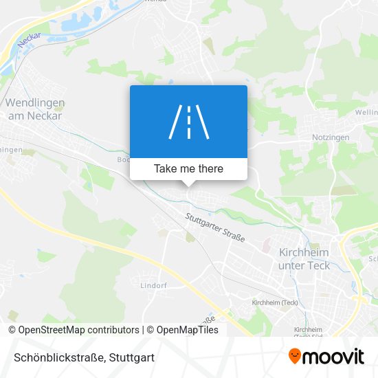 Schönblickstraße map