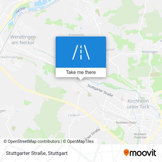 Stuttgarter Straße map