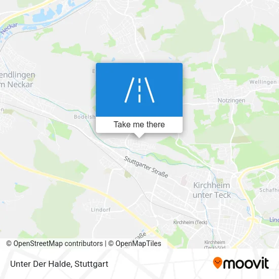 Карта Unter Der Halde