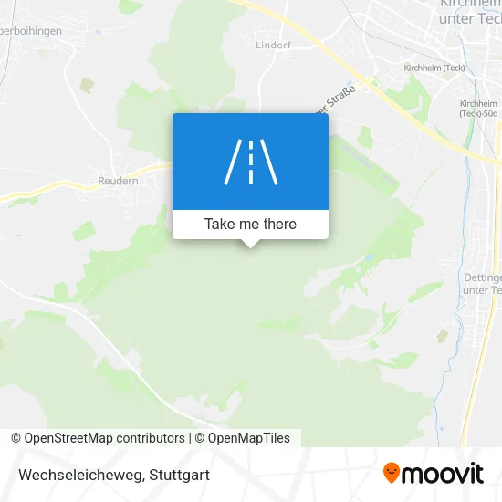 Карта Wechseleicheweg