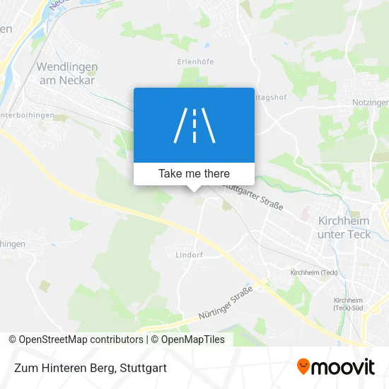 Карта Zum Hinteren Berg