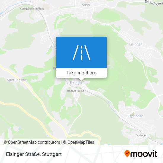 Eisinger Straße map