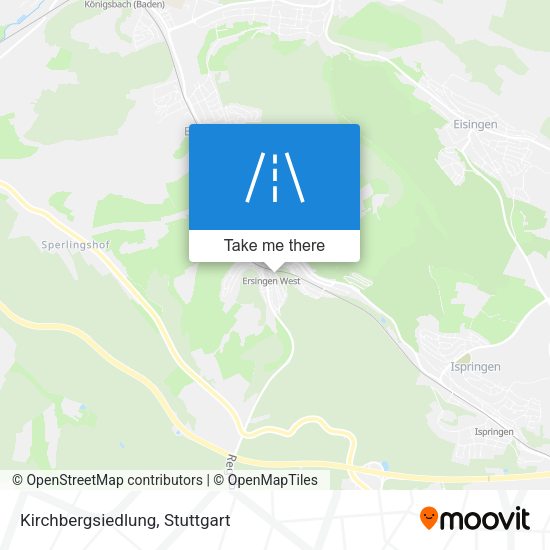 Kirchbergsiedlung map