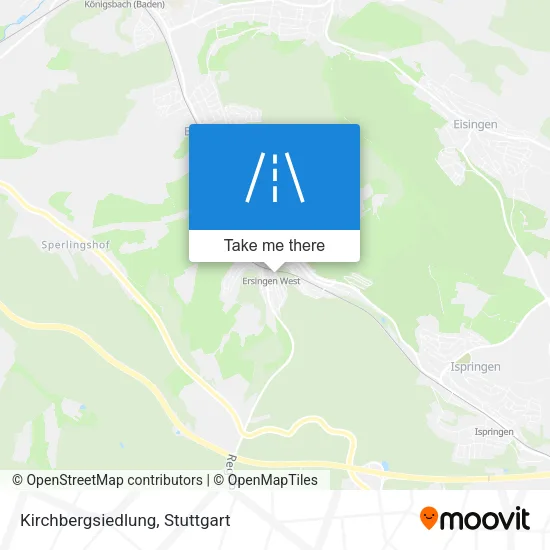 Карта Kirchbergsiedlung